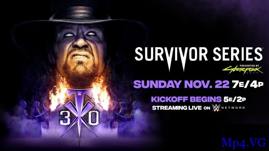 [WWE（世界摔角娱乐）2020年付费大赛：强者生存(含垫场赛)][BD-MKV/6.27GB][1080P][英语][不朽传奇死神送葬者的回归
