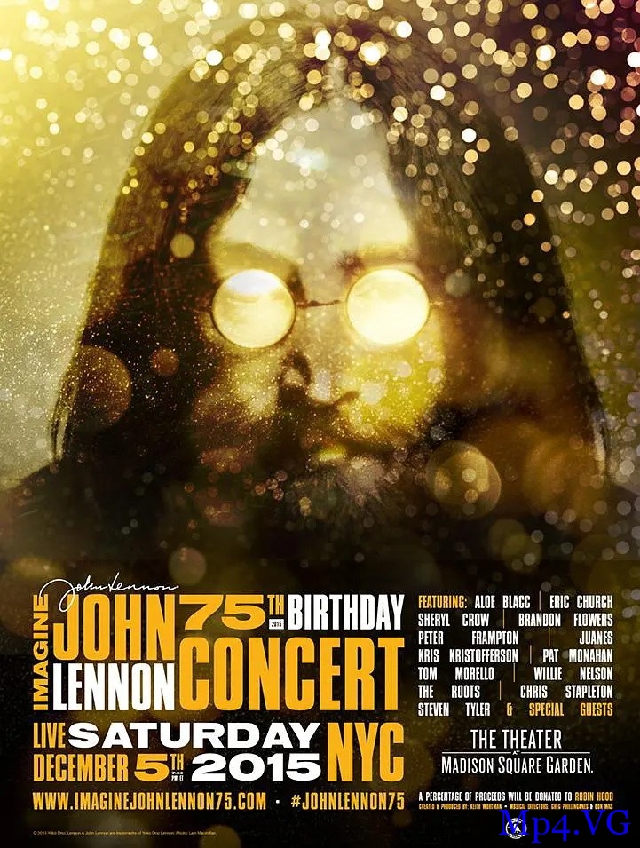 [想象：约翰·列侬诞辰75周年纪念音乐会][HD-MKV/2.5GB][1080P][英语][列侬是全人类的财富]